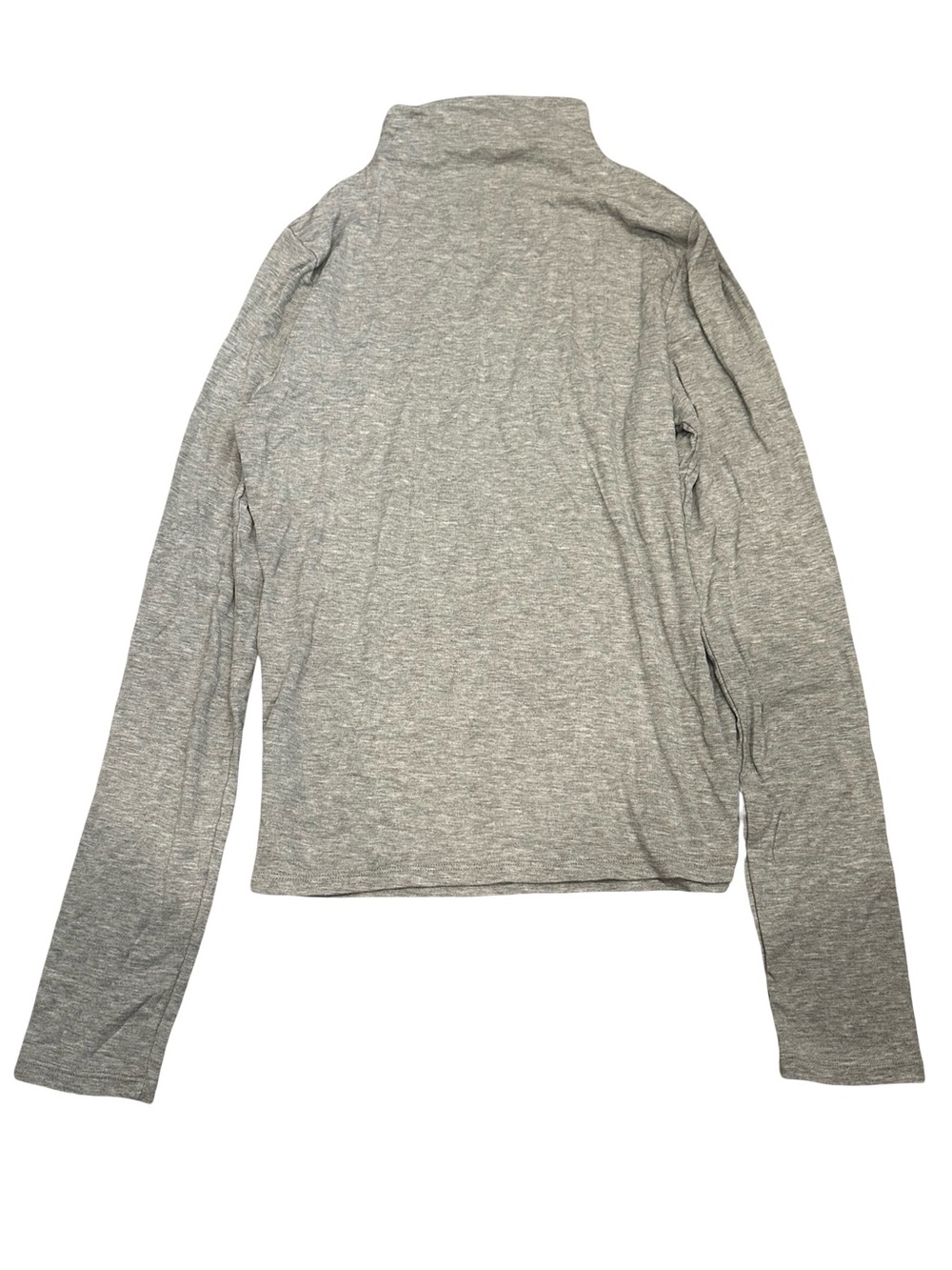 EUC Z Supply Women's Size Large Gray Long-Sleeve Turtleneck Top